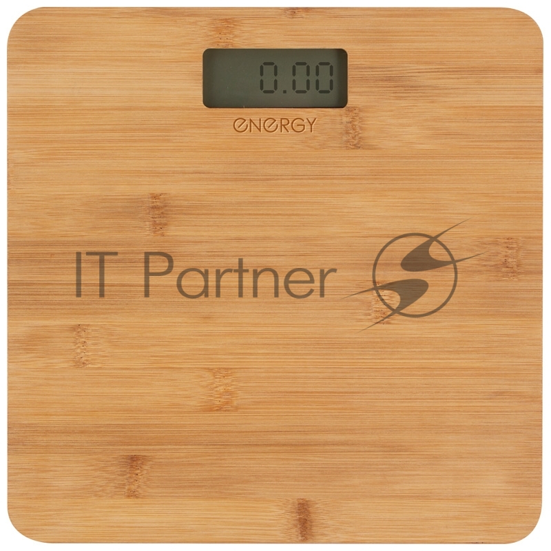 Весы напольные электронные ENERGY EN-412, бамбук