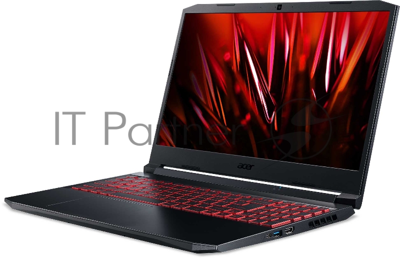 Ноутбук Acer Nitro 5 AN515-57-51GK Core i5 11400H 16Gb SSD512Gb NVIDIA GeForce RTX 3050 Ti 4Gb 15.6 IPS FHD (1920x1080) Eshell black WiFi BT Cam