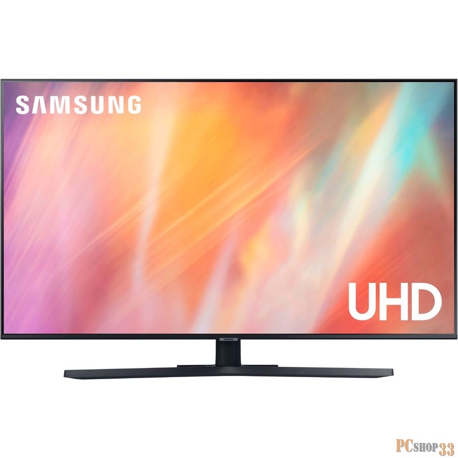 Телевизор LED Samsung 50 UE50AU7500UXCE 7 черный Ultra HD 60Hz DVB-T2 DVB-C DVB-S2 USB WiFi Smart TV (RUS)