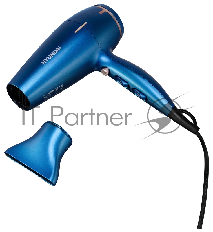 Фен Hyundai H-HDI0757 2200Вт синий