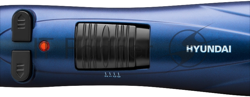 Фен-щетка Hyundai H-HB0110 1000Вт синий