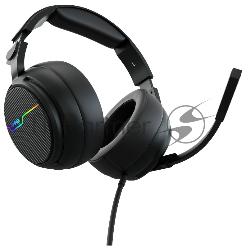 Наушники с микрофоном Oklick/Оклик GMNG HS-L960G черный 2.2м мониторные оголовье (1533580)