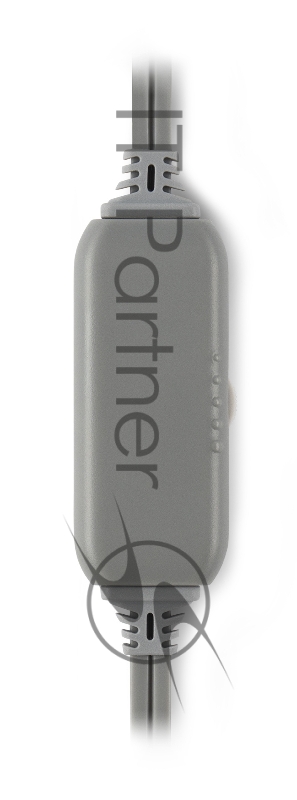 Наушники с микрофоном Oklick/Оклик HS-L600 серый 1.8м мониторные оголовье (1532023)