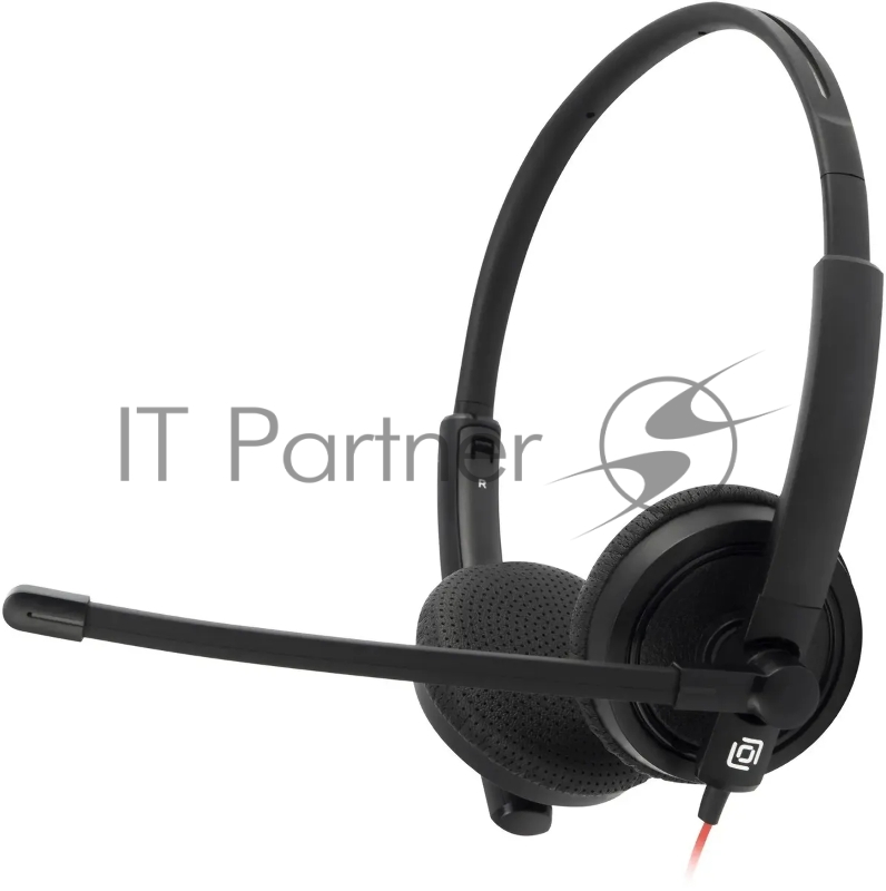 Наушники с микрофоном Oklick/Оклик HS-L900 черный 1.8м накладные оголовье (1532022)