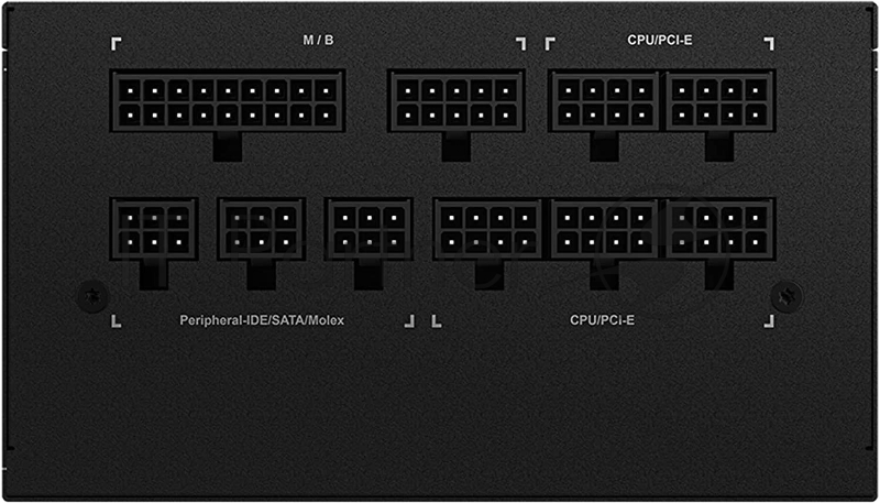 Блок питания Gigabyte ATX 1000W GP-UD1000GM 80+ gold (24+4+4pin) APFC 120mm fan 8xSATA Cab Manag RTL