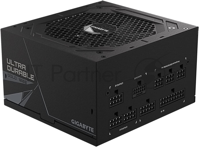 Блок питания Gigabyte ATX 1000W GP-UD1000GM PG5 80+ gold (24+4+4pin) APFC 120mm fan 8xSATA Cab Manag RTL