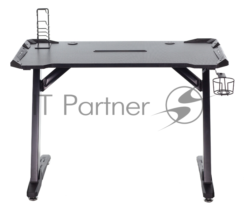 Стол игровой Бюрократ CARRY-02 столешница карбон черный каркас черный