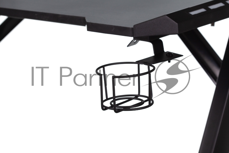 Стол игровой Бюрократ CARRY-02 столешница карбон черный каркас черный