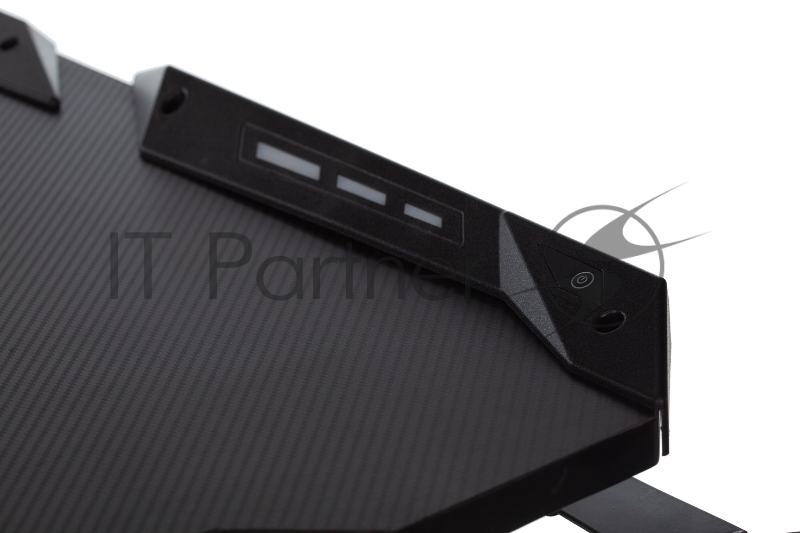 Стол игровой Бюрократ CARRY-02 столешница карбон черный каркас черный