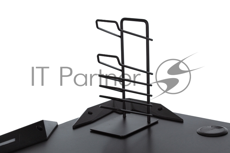 Стол игровой Бюрократ CARRY-02 столешница карбон черный каркас черный