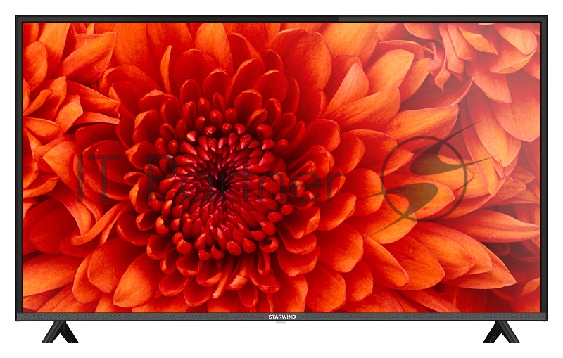 Телевизор LED Starwind 58 SW-LED58UB401 Яндекс.ТВ темно-серый Ultra HD 60Hz DVB-T DVB-T2 DVB-C DVB-S DVB-S2 USB WiFi Smart TV (RUS)