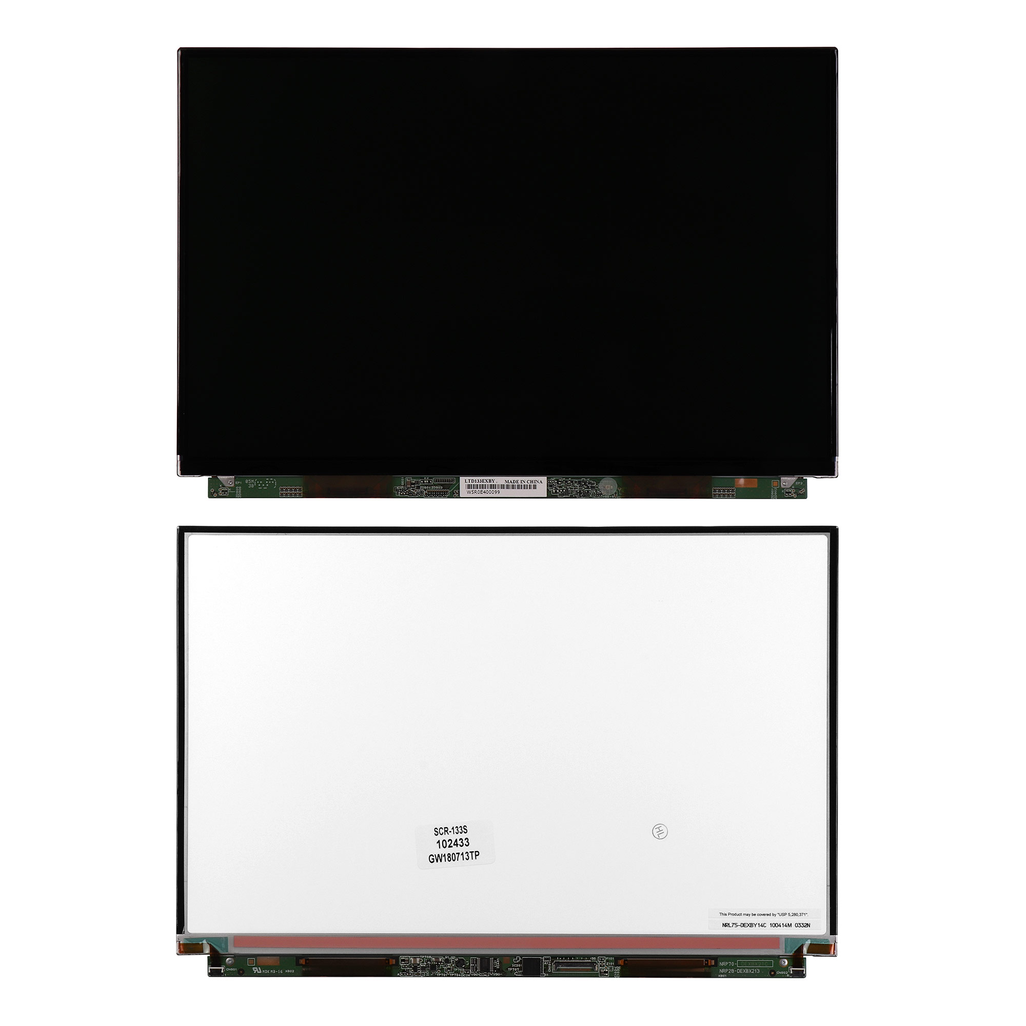 Матрица для ноутбука 13.3" 1280x800 WXGA, 35 pin Slim. LTD133EXBY