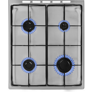 Плита Газовая Weissgauff WGS G2G14 X нержавеющая сталь