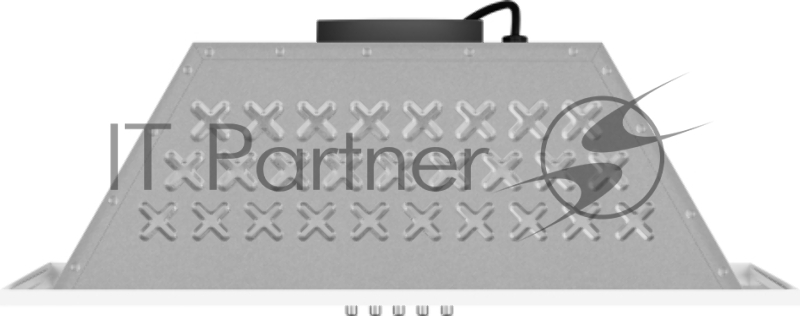 Вытяжка встраиваемая Weissgauff Arum 600 PB White Enamel белый управление: кнопочное (1 мотор)