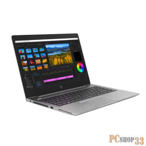 Рабочая станция HP ZBook 14U G5 14 FHD/ Core i7-8550U/ 16GB/ 256GB SSD/ noODD/ Radeon Pro WX3100 2GB/ WiFi/ BT/ Win10Pro/ black metal (2ZC00EA#ACB)