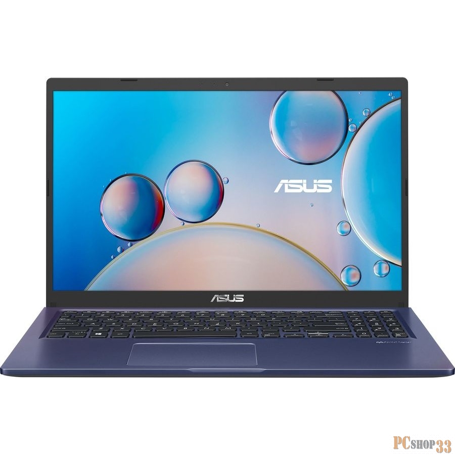 Ноутбук Asus X515EA-BQ1898 Core i5 1135G7 8Gb SSD256Gb Intel Iris Xe graphics 15.6 IPS FHD (1920x1080) noOS blue WiFi BT Cam