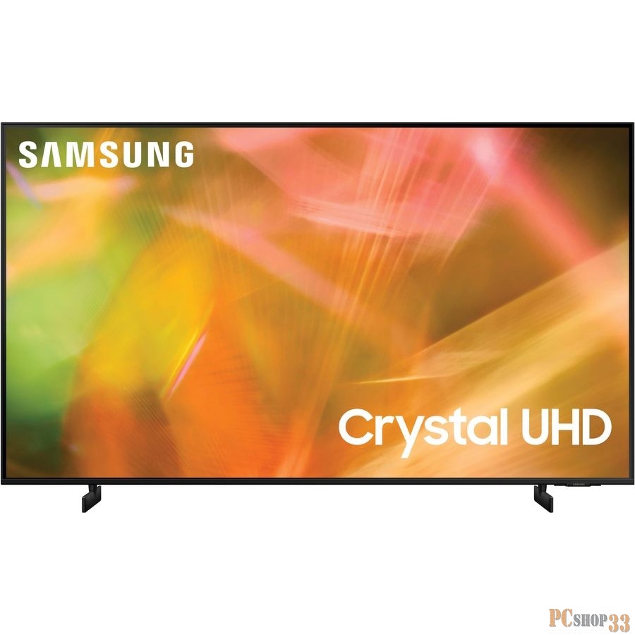 Телевизор LED Samsung 55 UE55AU8000UXCE 8 черный Ultra HD 60Hz DVB-T DVB-T2 DVB-C DVB-S DVB-S2 USB WiFi Smart TV (RUS)
