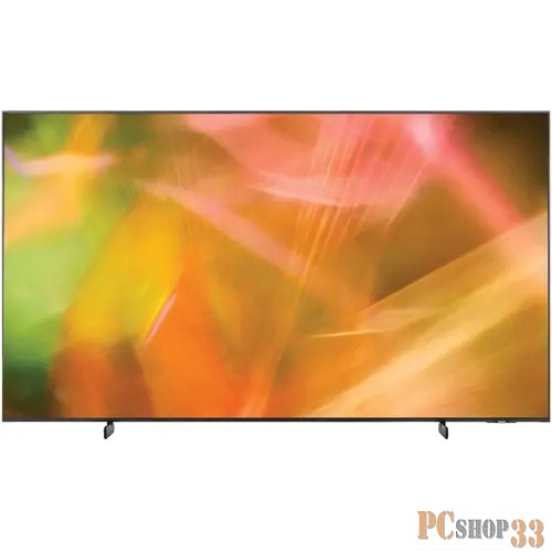 Телевизор LED Samsung 75 UE75AU8000UXCE 8 черный Ultra HD 60Hz DVB-T2 DVB-C DVB-S2 USB WiFi Smart TV (RUS)