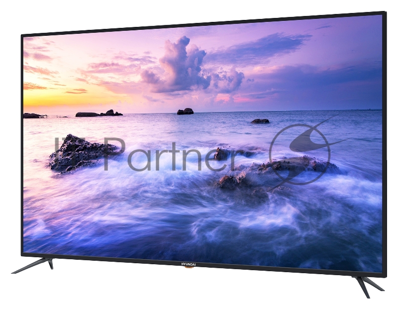 Телевизор LED Hyundai 75 H-LED75GU7005 Салют ТВ черный Ultra HD 60Hz DVB-T DVB-T2 DVB-C DVB-S DVB-S2 USB WiFi Smart TV (RUS)