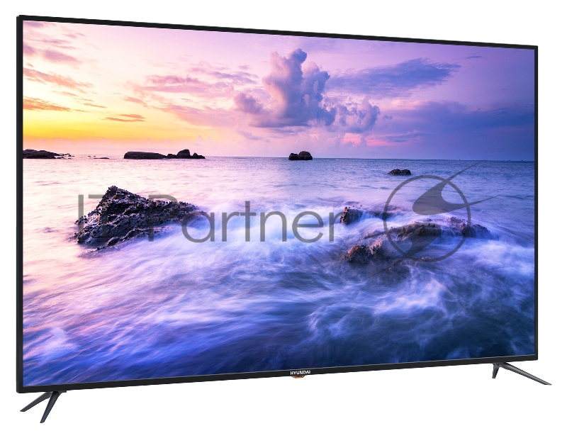Телевизор LED Hyundai 75 H-LED75GU7005 Салют ТВ черный Ultra HD 60Hz DVB-T DVB-T2 DVB-C DVB-S DVB-S2 USB WiFi Smart TV (RUS)