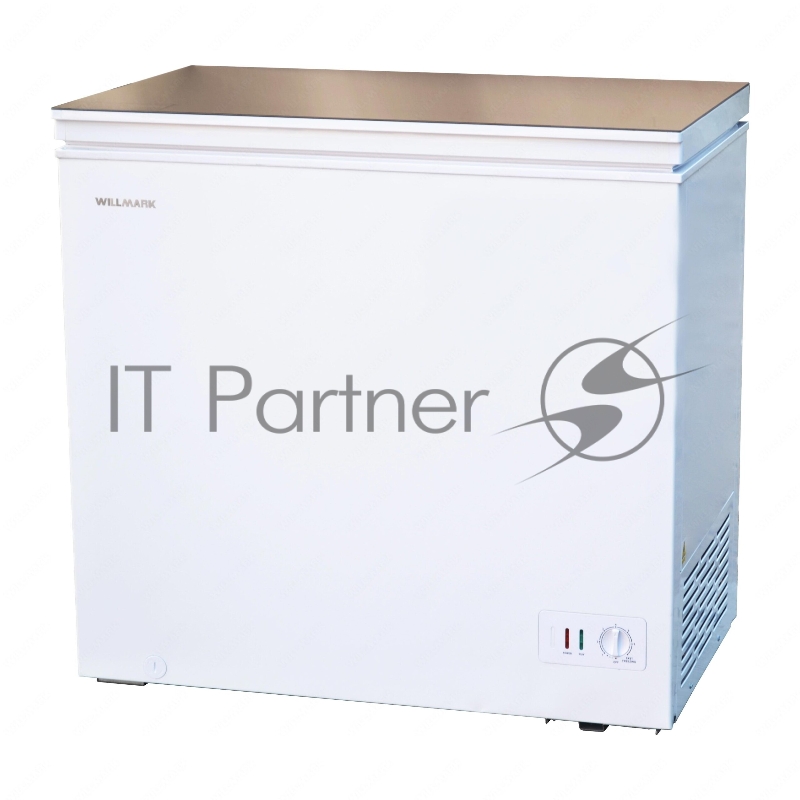 Морозильный ларь WILLMARK CF-310G (КОМПР. TOSHIBA, до -24С, 305л, 2 корз., стекл. крышка, гар.3года)