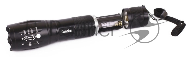 Фонарь ручной Camelion LED51530 черный 3Вт лам.:светодиод. AAAx3 (14536)