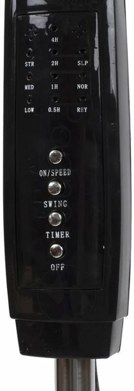 Вентилятор напольный, 3 режима, пульт ДУ, SONNEN TF-45W-40-520, d=40 см, 45 Вт, белый, 454788, FS-40-520