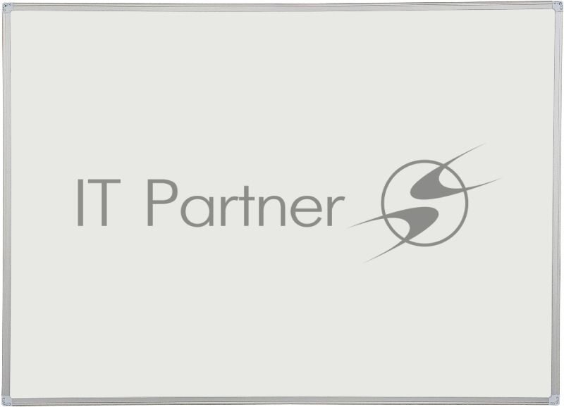 Доска магнитно-маркерная Silwerhof белый 100x150см алюминиевая рама