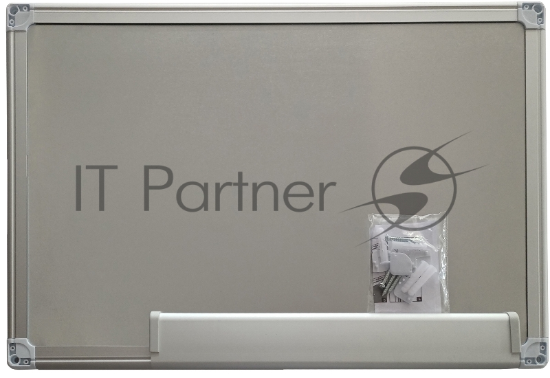 Доска магнитно-маркерная Silwerhof белый 90x120см алюминиевая рама