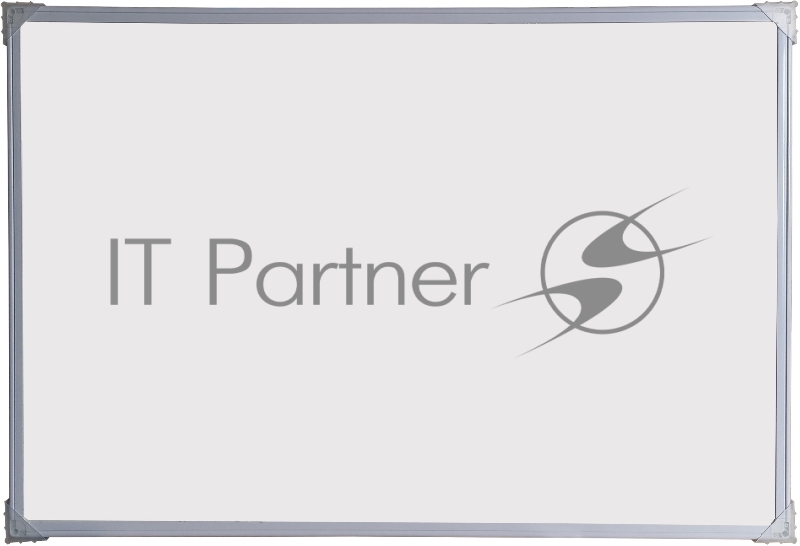 Доска магнитно-маркерная Silwerhof белый 90x120см алюминиевая рама