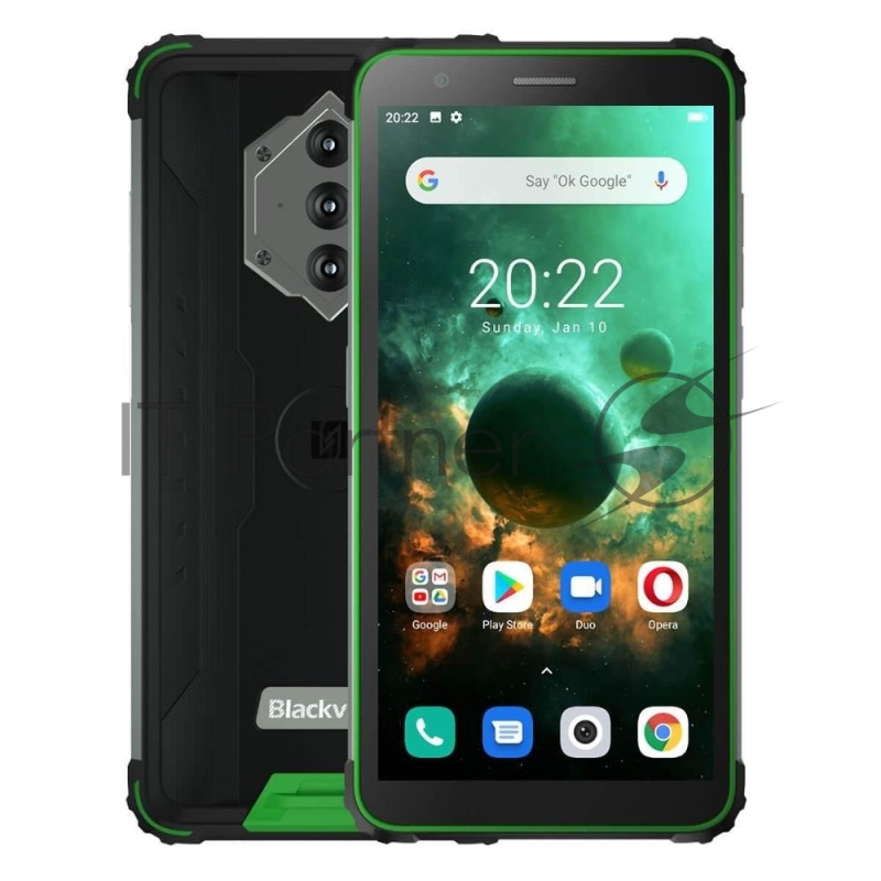Мобильный телефон BV6600 GREEN BLACKVIEW