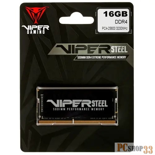 Модуль памяти для ноутбука SODIMM 16GB PC25600 DDR4 PVS416G320C8S PATRIOT