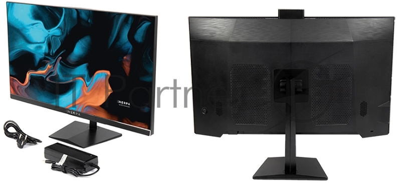 Моноблок NERPA SAIMAA 27(1920x1080 (матовый) IPS)/Intel Core i5 11400(2.6Ghz)/16384Mb/500SSDGb 3y/black/noOS + VESA 75 x 75, 1x USB Type C, DP,WebCam выдвижная, 2 Мп, noKbd&m