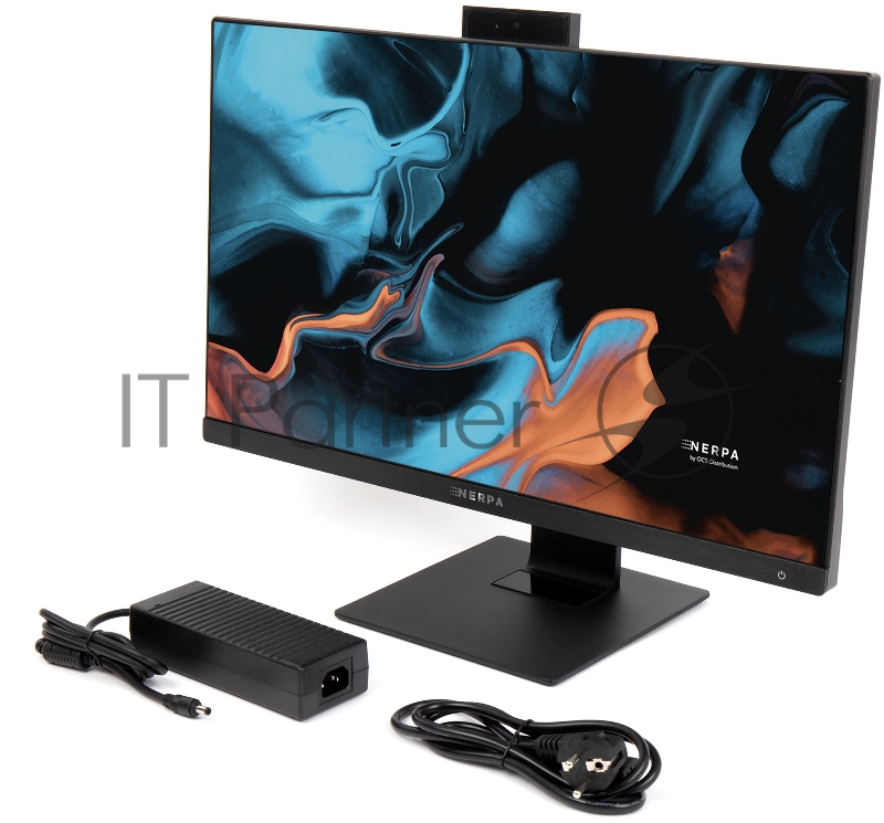 Моноблок NERPA SAIMAA FS 23.8(1920x1080 (матовый) IPS)/Intel Core i5 11400(2.6Ghz)/16384Mb/500SSDGb 3y/black/noOS + FixStand, VESA, 1*DP, 1*Type-C, БП вн.120W cam 3.0М + Mic, noKbd&m