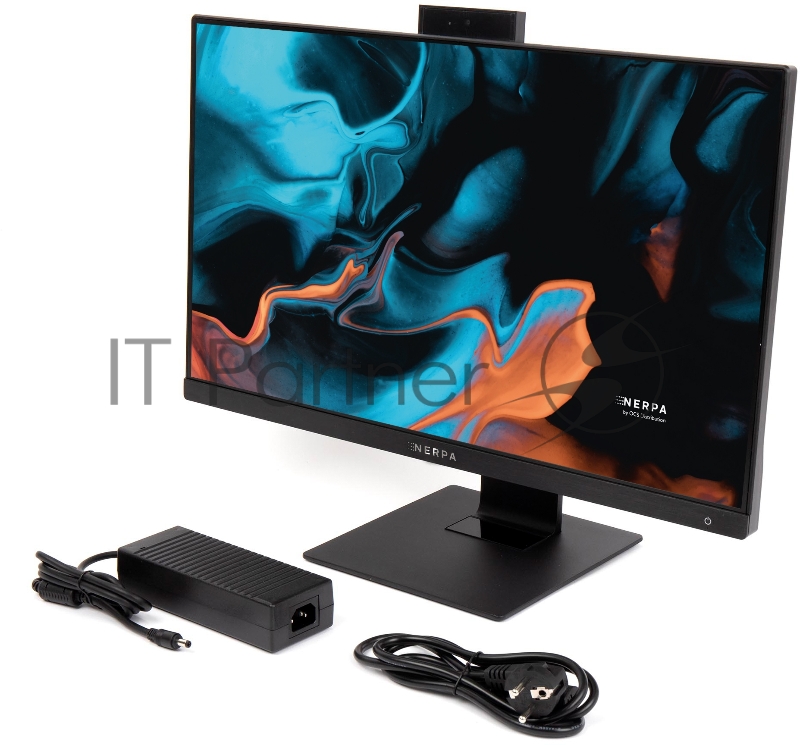 Моноблок NERPA SAIMAA FS 23.8(1920x1080 (матовый) IPS)/Intel Core i5 11400(2.6Ghz)/16384Mb/500SSDGb 3y/black/noOS + FixStand, VESA, 1*DP, 1*Type-C, БП вн.120W cam 3.0М + Mic, noKbd&m