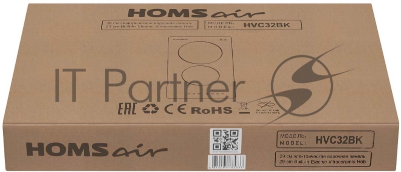 Электрическая варочная панель HOMSair HVC32BK