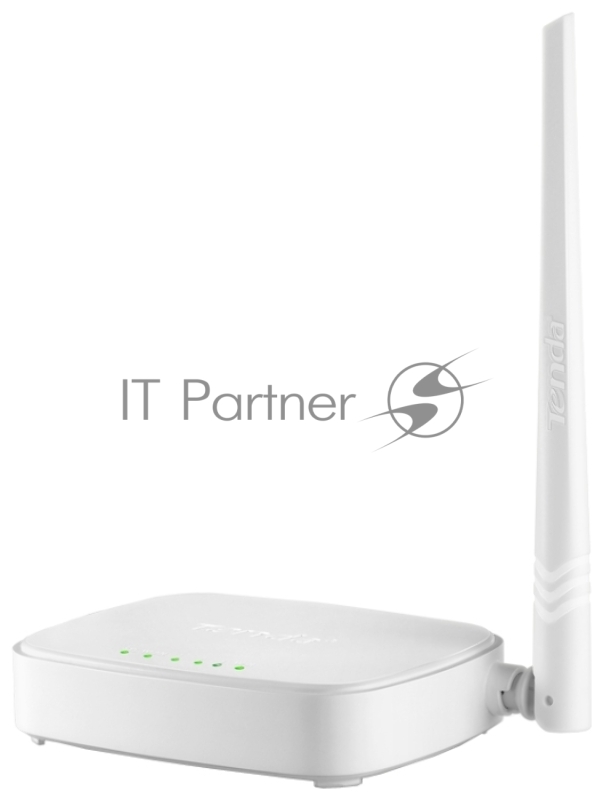 Сетевое оборудование Tenda N150, 802.11n wireless 150Mbps wifi маршрутизатор, 3xLAN, 1xWAN, 5dBi внешняя антенна