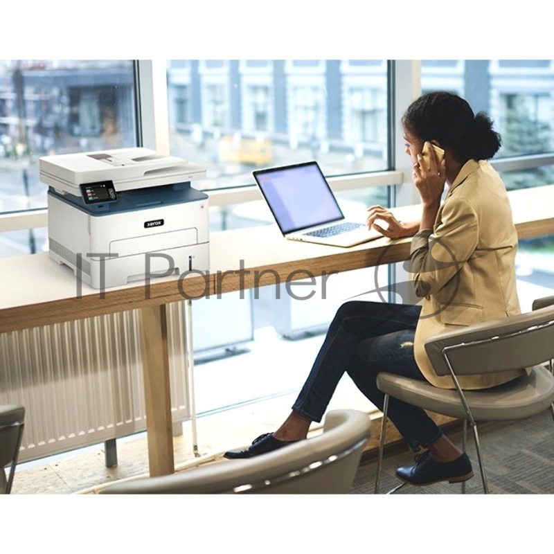 МФУ Xerox B235 Print/Copy/Scan/Fax, Up To 34 ppm, A4, USB/Ethernet And Wireless, 250-Sheet Tray, Automatic 2-Sided Printing, 220V