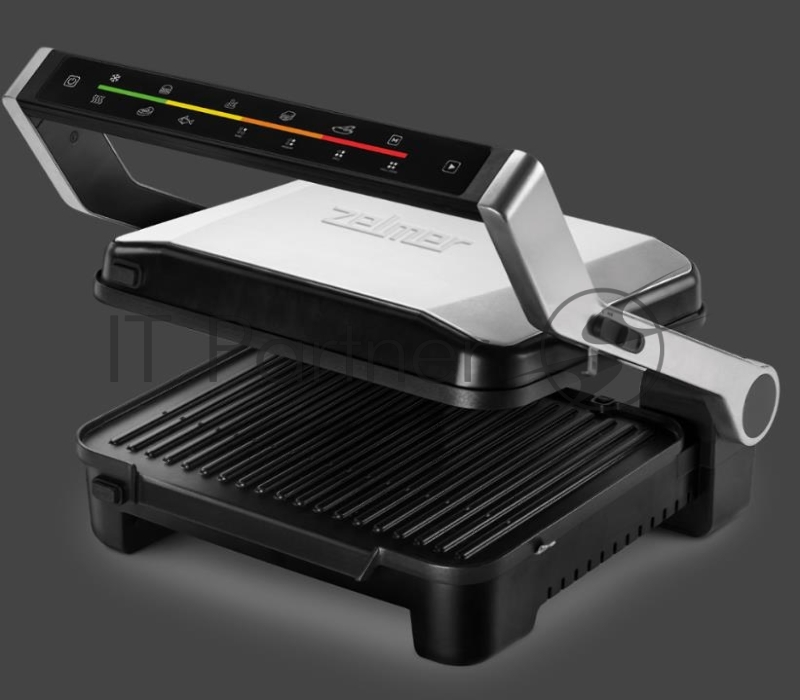 Гриль ZPR2600 BLACK/INOX ZELMER