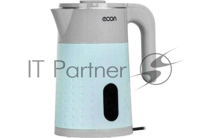 Чайник электрический, мощность 1500 ватт, объем 1,7 литра, двойные стенки - защита от ожога при неосторожном касании, индикация включения, автоматическое отключение при закипании, хранение электрошнура в подставке