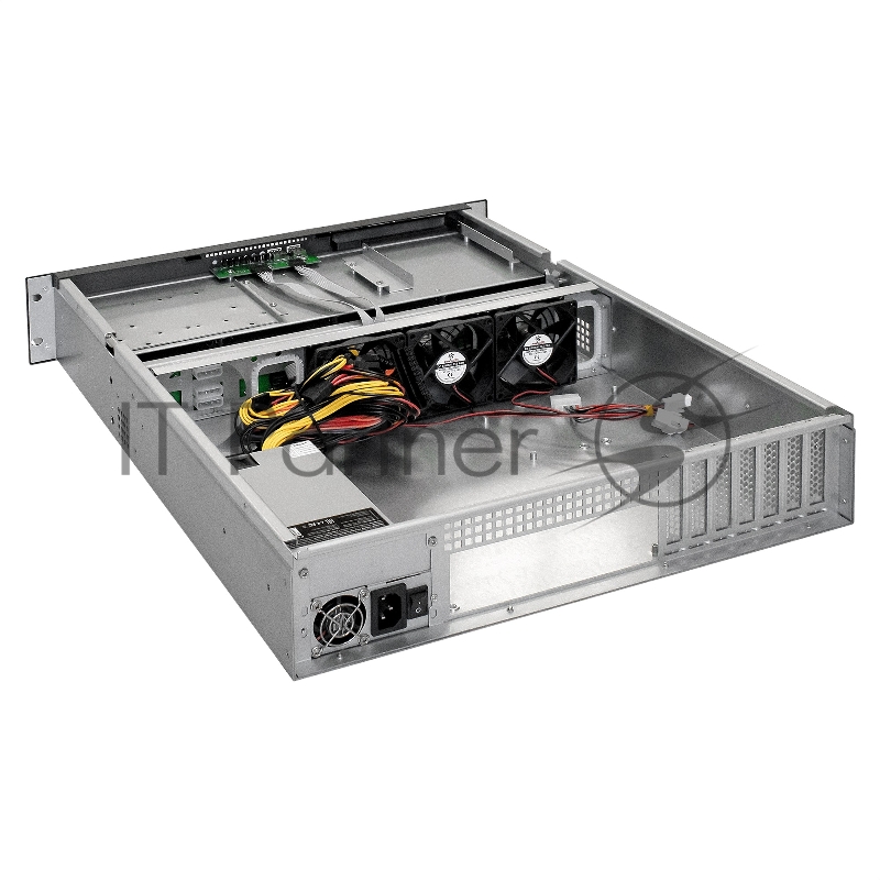 Серверный корпус ExeGate Pro EX293178RUS 2U550-HS08 <RM 19, высота 2U, глубина 550, БП 1U-900ADS, 8xHotSwap, USB>