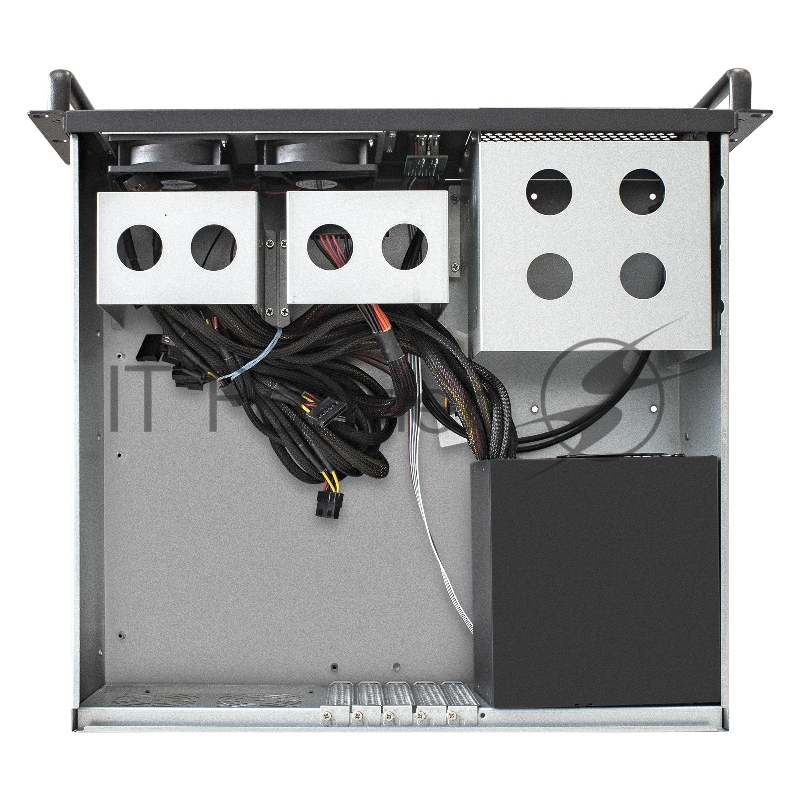 Серверный корпус ExeGate Pro EX293187RUS 3U390-08 <RM 19, высота 3U, глубина 390, БП 800RADS, USB>