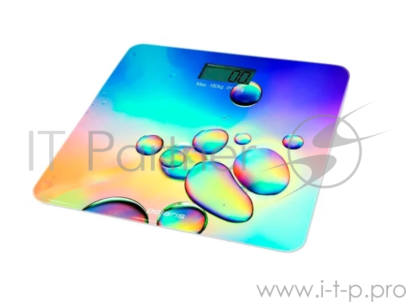 Весы напольные электронные Polaris PWS 1856DG макс.180кг рисунок