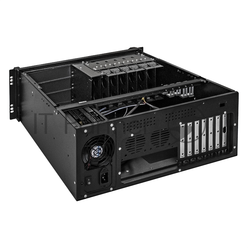 Серверный корпус ExeGate Pro EX293240RUS 4U480-06/4U4021S <RM 19, высота 4U, глубина 480, БП 500RADS, USB>