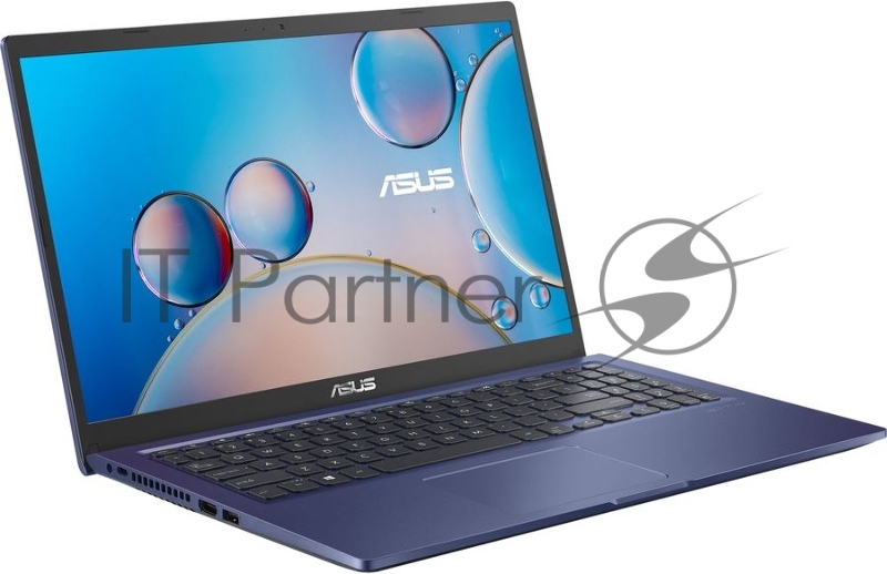 Ноутбук Asus Vivobook 15 X515EA-BQ850 Core i3 1115G4 8Gb SSD256Gb Intel UHD Graphics 15.6 IPS FHD (1920x1080) noOS blue WiFi BT Cam