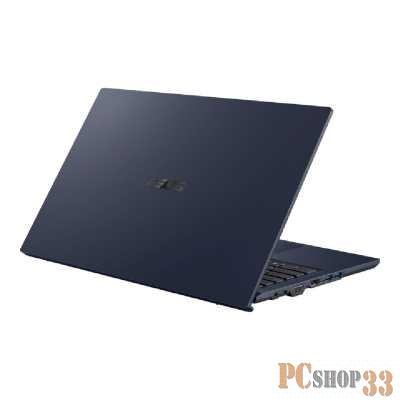 Ноутбук ASUSPRO B1500CEAE-EJ0545R Core i3-1115G4/8Gb/512Gb SSD/15.6FHD IPS (1920x1080)/1 x VGA/USB Webcam ASUS C3/WiFi/BT/Cam/Windows 10 Pro/1.7Kg/Mouse+backpack/STAR BLACK