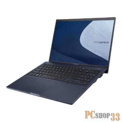 Ноутбук ASUSPRO B1500CEAE-EJ0545R Core i3-1115G4/8Gb/512Gb SSD/15.6FHD IPS (1920x1080)/1 x VGA/USB Webcam ASUS C3/WiFi/BT/Cam/Windows 10 Pro/1.7Kg/Mouse+backpack/STAR BLACK