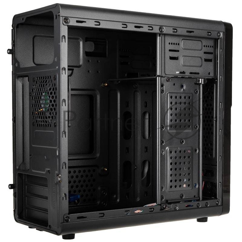 Корпус Aerocool Qs-183 Advance (2xUSB, 2xAudio, 0.5 мм, 80 мм FAN, SD-reader, mATX, без БП)