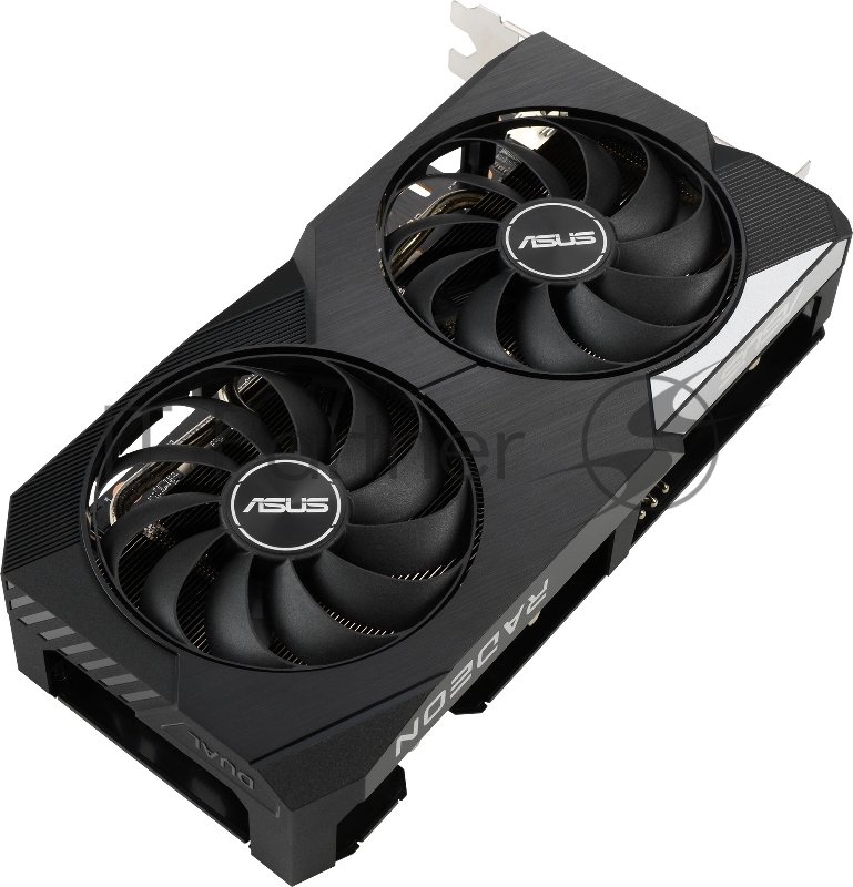 Видеокарта Asus PCI-E 4.0 DUAL-RX6650XT-O8G AMD Radeon RX 6650XT 8192Mb 128 GDDR6 2447/17500 HDMIx1 DPx3 HDCP Ret