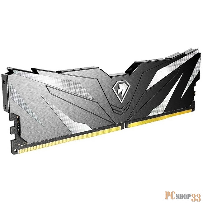 Модуль памяти DDR4 Netac Shadow II 32GB (2x16GB) 3200MHz CL16 1.35V / NTSWD4P32DP-32K / Black / with radiator
